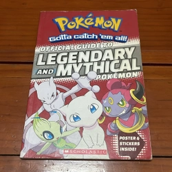 PICTURE BOOK Pokemon officical guide to legendary and mythical