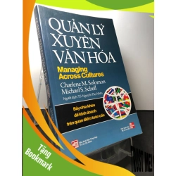 (TẶNG BOOKMARK) Quản lý xuyên văn hoá - bảy chìa khoá để kinh doanh trên quan điểm toàn cầu 2010 mới 90% ố nhẹ Charlene M Solomon RBK0709 QUẢN TRỊ