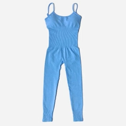 Jumpsuit thể thao tập Yoga, tập Gym, thoáng khí (Size M) - Màu xanh dương 333956