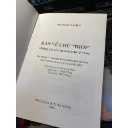 Bàn về chữ Thời - Francois Jullien 502775
