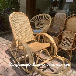 Ghế bập bênh kết hợp lưới mây đan 478123
