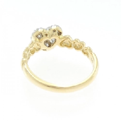 Nhẫn kim cương hình trái tim K18YG/PT900 0.30CT - Hàng hiệu Chính hãng 851192