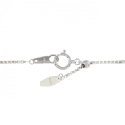 K18WG Cú Mèo Đá Rhodochrosite Dây Chuyền - Hàng hiệu Chính hãng 862129