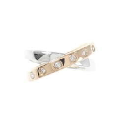 Nhẫn kim cương 750PG/750WG 0.10CT - Hàng hiệu Authentic 855410