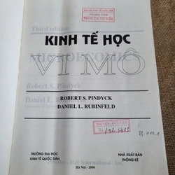 KINH TẾ VI MÔ | Roberts S. Pindyck và Daniel L.Rubinfeld | 710 trang khổ A4| 1999 326628