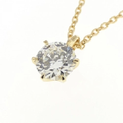 K18YG Dây chuyền kim cương 0.410CT G SI2 VG - Hàng hiệu Chính hãng 875288