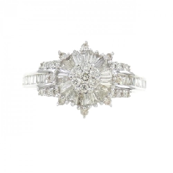 Nhẫn kim cương K18WG 0.62CT 673010