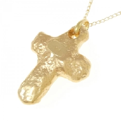 K18YG Dây chuyền hình chữ thập - Hàng hiệu Authentic 858687