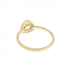 【Sản phẩm mới】Nhẫn kim cương K18YG 0.72CT 672091