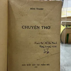 CHUYỆN THƠ - HOÀI THANH 738176