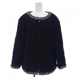 【Mã giảm giá】Áo khoác không cổ CHANEL