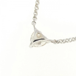 K18WG Dây chuyền kim cương hình trái tim 0.32CT - Hàng hiệu Chính hãng 862016