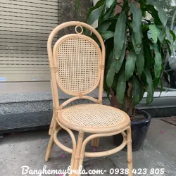 Ghế bàn ăn mây tự nhiên mắt cáo 694461