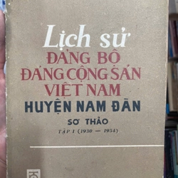 LỊCH SỬ ĐẢNG BỘ ĐẢNG CỘNG SẢN VIỆT NAM HUYỆN NAM ĐÀN 303069