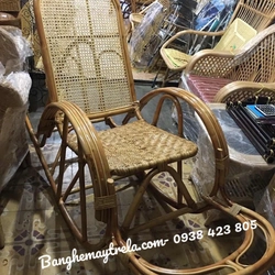 Ghế bập bênh kết hợp lưới mây đan 478123