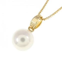 K18YG Ngọc trai Akoya Dây chuyền 7mm - Hàng hiệu Chính hãng 856904