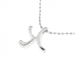 K18WG Chữ cái K Dây chuyền kim cương 0.10CT - Hàng hiệu Chính hãng 856928