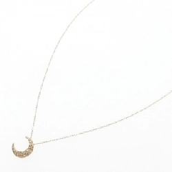 K10YG Mặt dây chuyền kim cương hình trăng 0.02CT - Hàng hiệu Chính hãng 859598