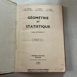 GÉOMÉTRIE et éléments de probabilités - 1966s 509888