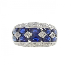 Nhẫn Sapphire K18WG 3.60CT - Hàng hiệu Chính hãng 852326