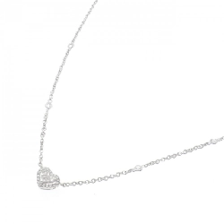 Dây chuyền kim cương hình trái tim 750WG - Hàng hiệu Authentic 856170