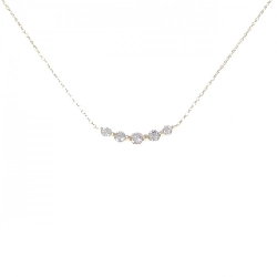 Dây chuyền kim cương K18YG 0.50CT - Hàng hiệu chính hãng