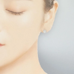 Bông tai mini hình tròn Tiffany - Hàng hiệu Authentic 843801