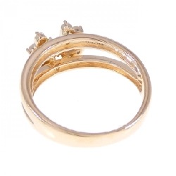 Nhẫn kim cương K18PG hoa 0.30CT 672397