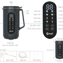 Máy làm sữa hạt Comet CM9216 745132