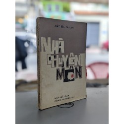 Nhà chuyên môn - Mác Béc - Ta - Lan