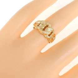 Nhẫn kim cương K18YG 669950