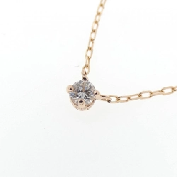 K10PG Solitaire Dây chuyền kim cương 0.10CT - Hàng hiệu Chính hãng 857456