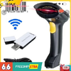 Máy quét mã vạch không dây kèm usb 67385