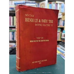 Sổ tay bệnh lý và điều trị Đông và Tây Y
