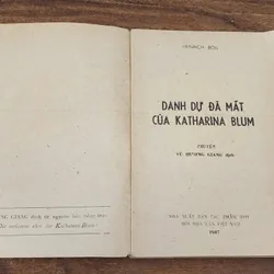Tiểu thuyết DANH DỰ ĐÃ MẤT CỦA KATHARINA BLUM - Heinrich Böll (Nobel Văn chương 1972)  732038