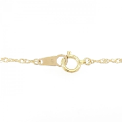 K18YG(枠) Dây chuyền đồng xu - Hàng hiệu Authentic 856845