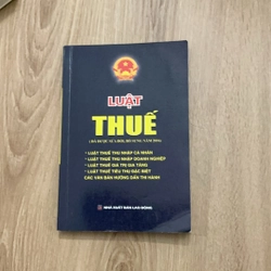 Luật Thuế.   