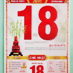 Cuốn lịch Bloc phong thủy xưa (Năm 2016)