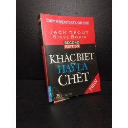 Khác biệt hay là chết Jack Trout Steve Rivkin 2016 mới 80% ố nhẹ, bẩn bìa HCM0710