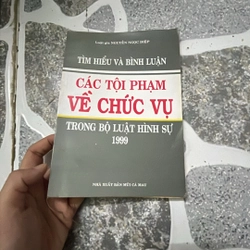 Tìm hiểu các tội phạm về chức vụ