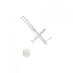 Bông tai kim cương chéo Bijou de M 0.25CT một bên - Hàng hiệu Authentic 846710