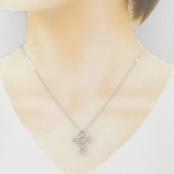 K18WG Dây chuyền kim cương 0.3CT - Hàng hiệu Chính hãng 857851