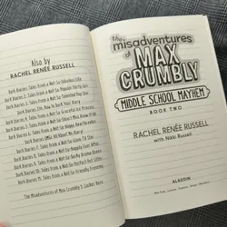 (Hardback) The Misadventures of Max Crumbly (Book 2) - Middle School Mayhem 712500