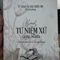 SÁCH KINH TỨ NIỆM XỨ GIẢNG GIẢI - TỲ KHEO HẢI TRIỀU ÂM 200K 1065370