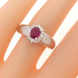 Nhẫn Ruby PT900 0.76CT 670922
