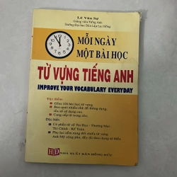 Mỗi ngày một bài học từ vựng Tiếng Anh - Lê Văn Sự