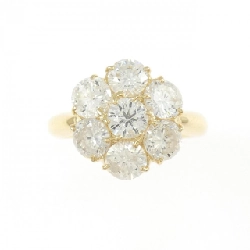 Nhẫn kim cương hoa K18YG 2.32CT - Hàng hiệu chính hãng 854507