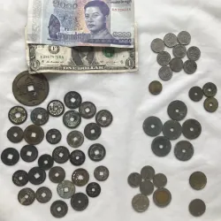 57 đồng xu, tiền xu cổ Việt Nam và các nước