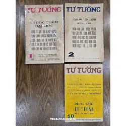 Tạp chí Tư Tưởng - Viện Đại Học Vạn Hạnh 719380