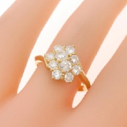 Nhẫn kim cương K18YG 1.00CT - Hàng hiệu Chính hãng 847489